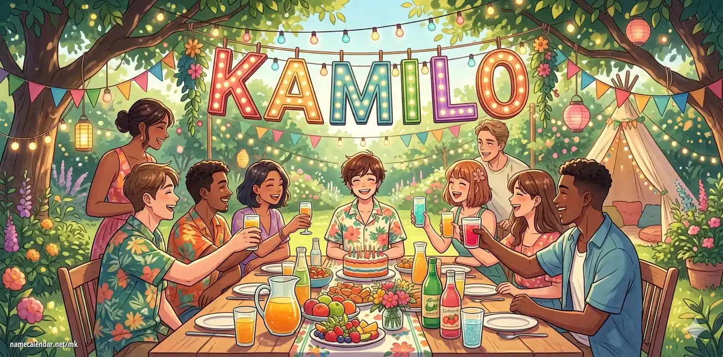 Прослава на именден и име - Kamilo