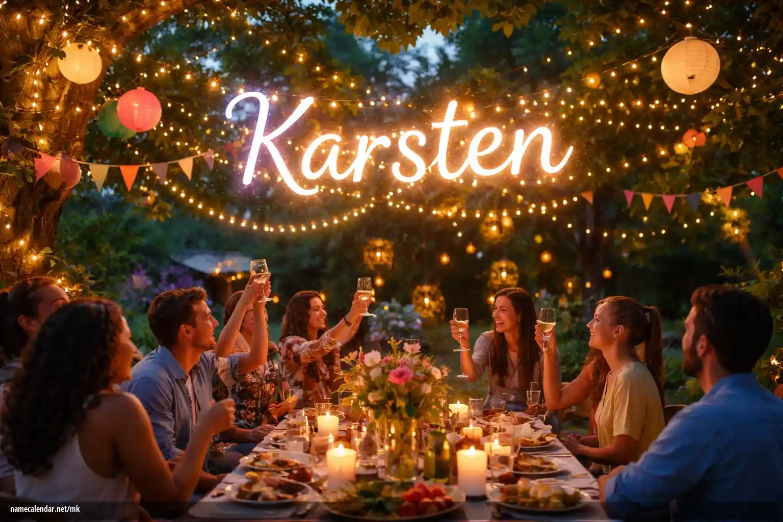 Прослава на именден и име - Karsten