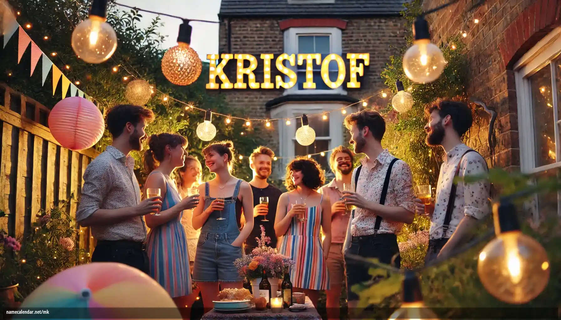 Прослава на именден и име - Kristóf