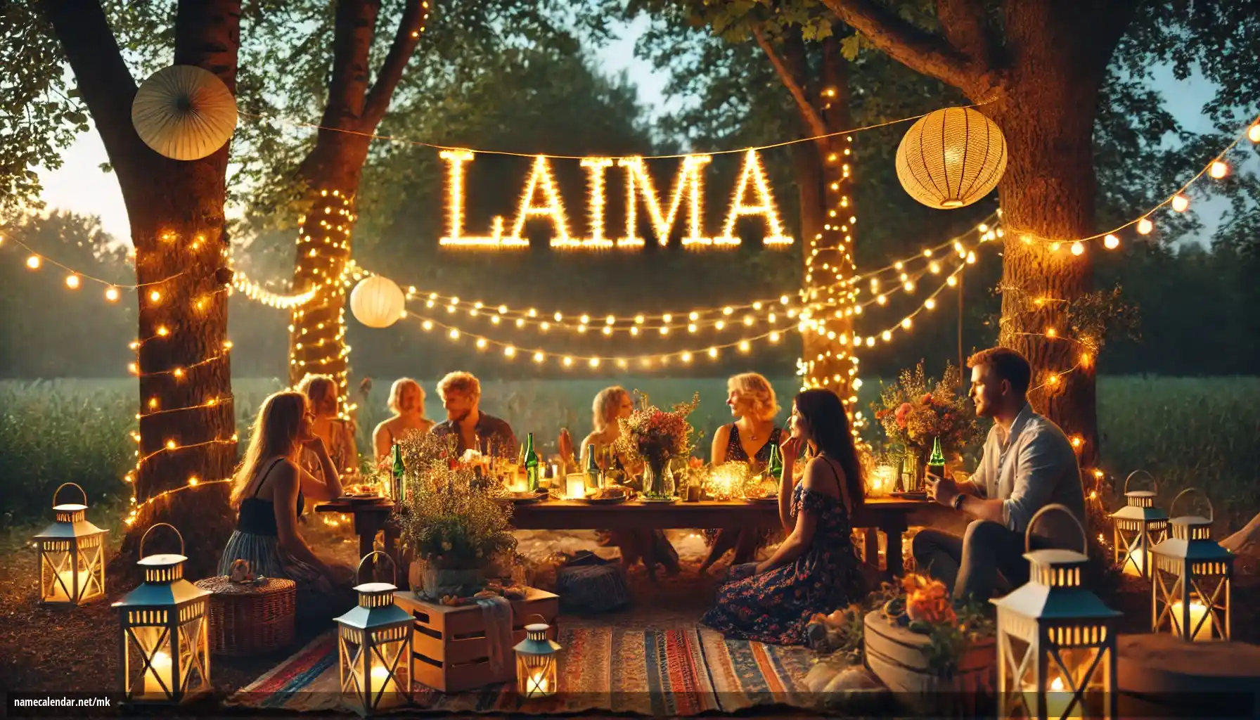 Прослава на именден и име - Laima