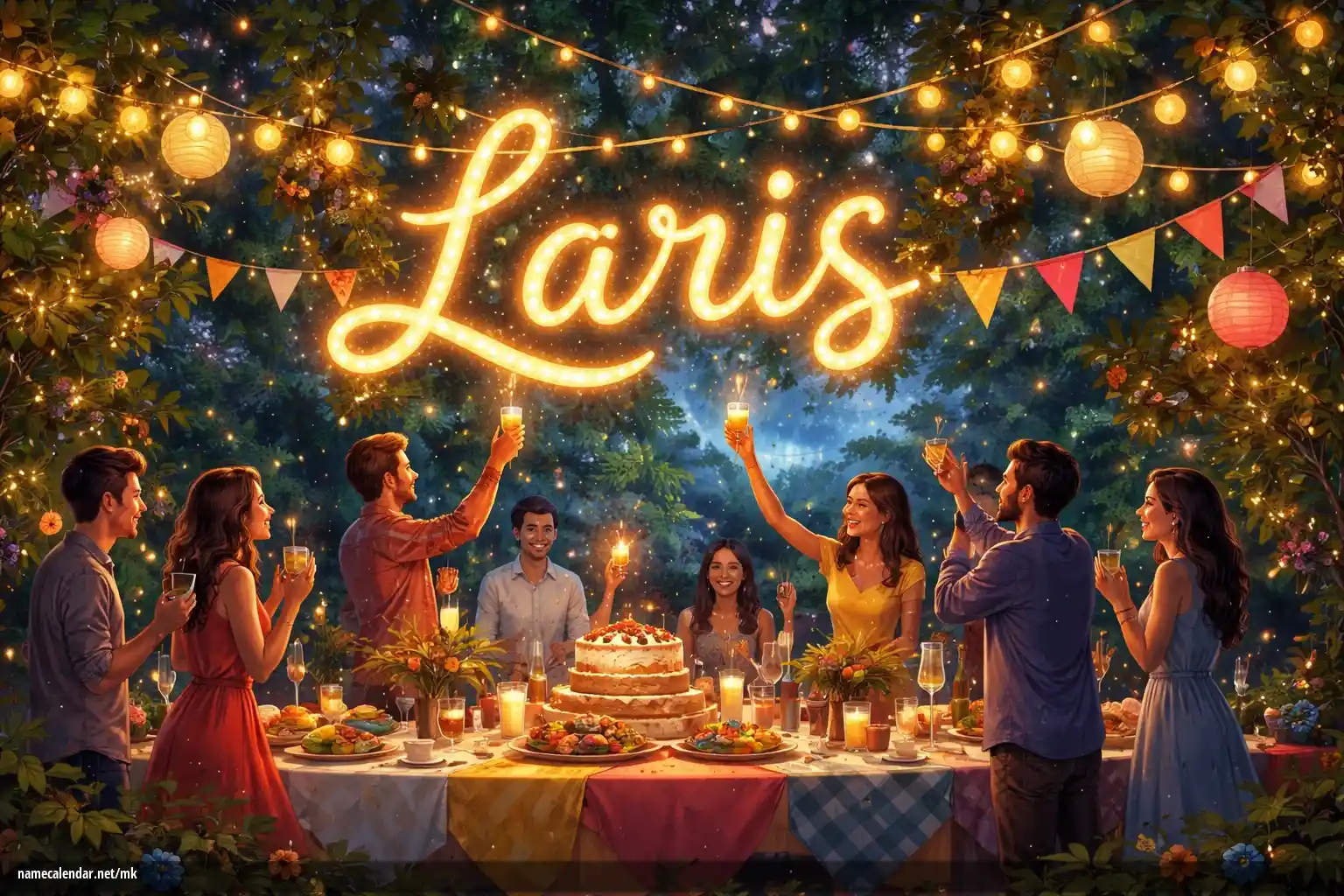 Прослава на именден и име - Laris