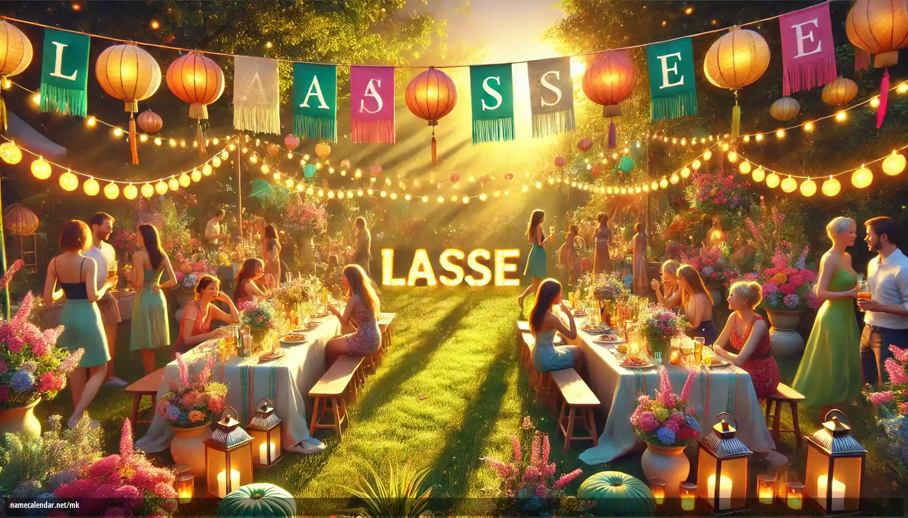 Прослава на именден и име - Lasse