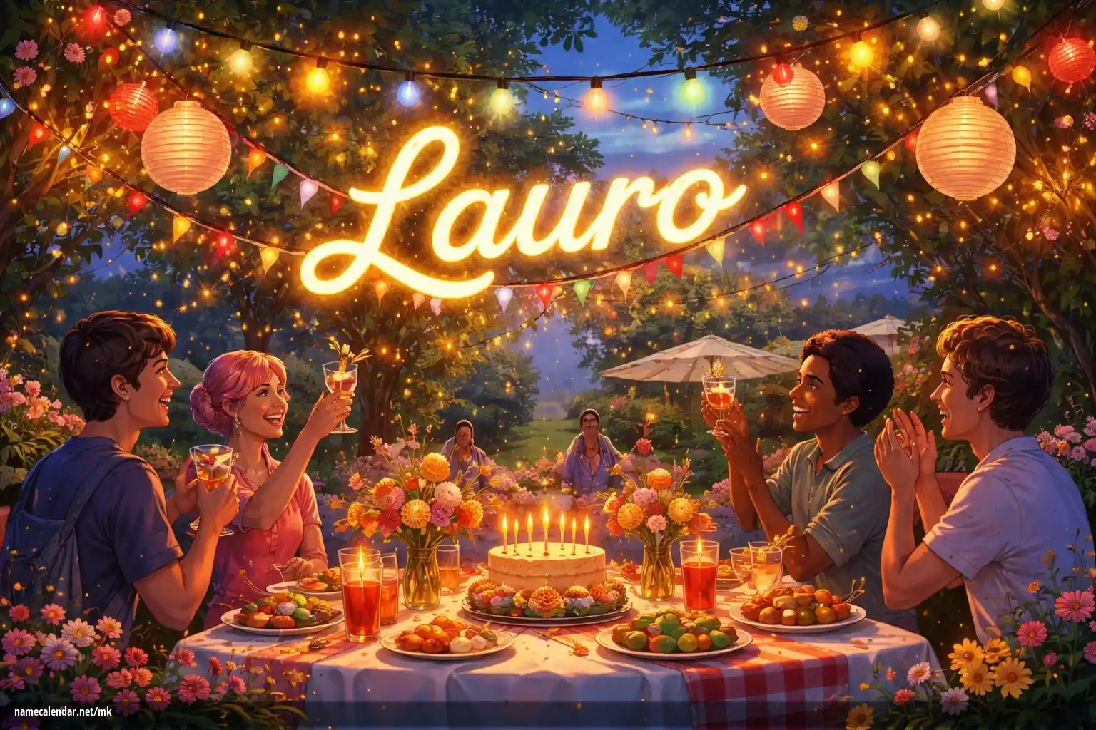 Прослава на именден и име - Lauro