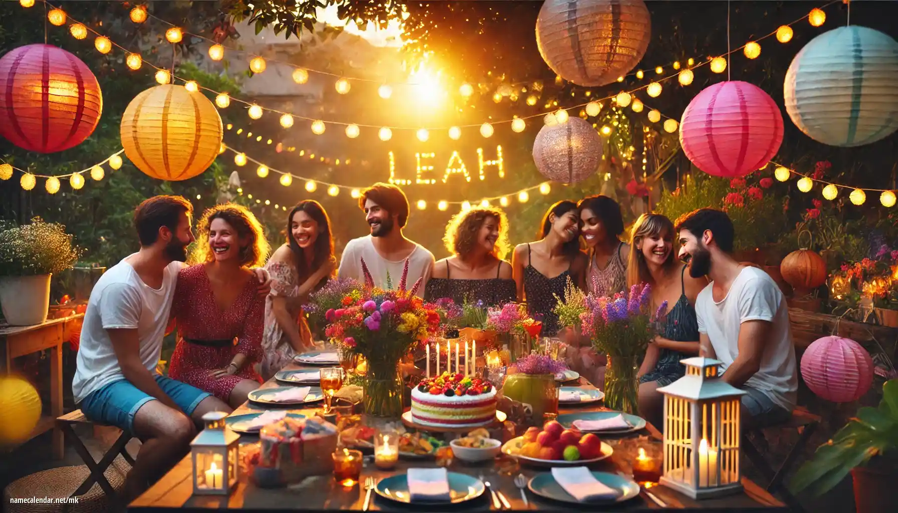 Прослава на именден и име - Leah