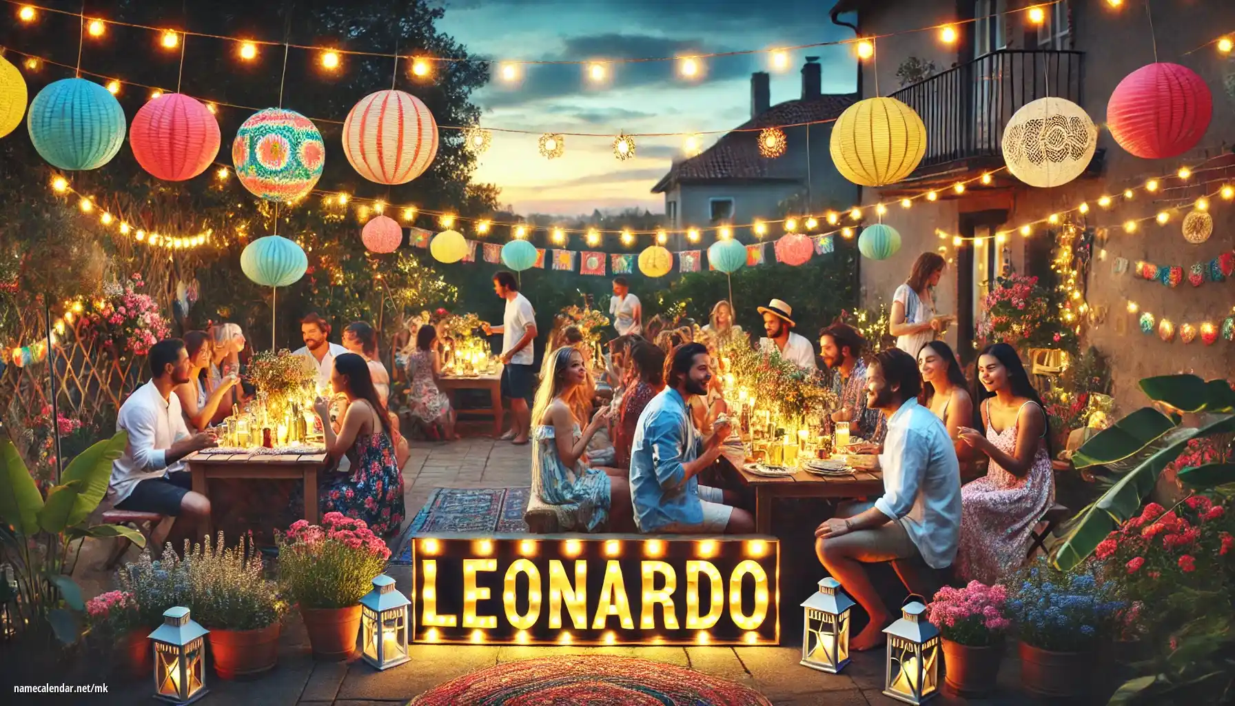 Прослава на именден и име - Leonardo