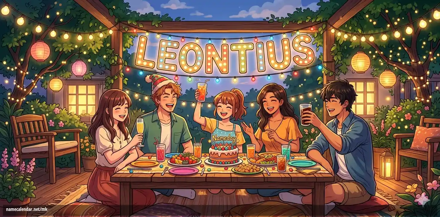 Прослава на именден и име - Leontius