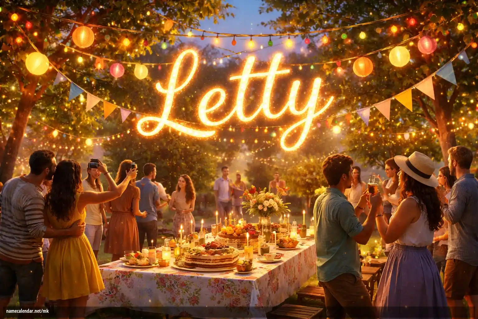 Прослава на именден и име - Letty