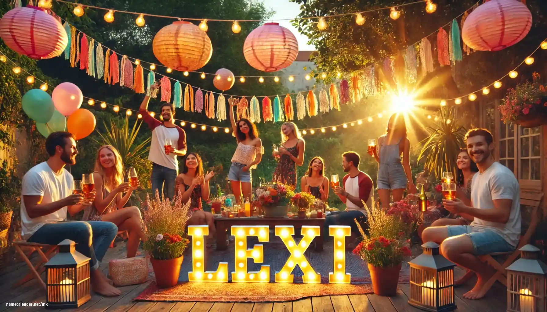 Прослава на именден и име - Lexi