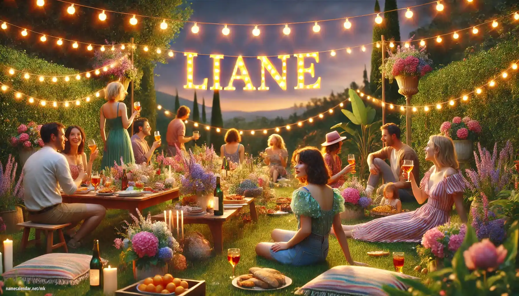 Прослава на именден и име - Liane