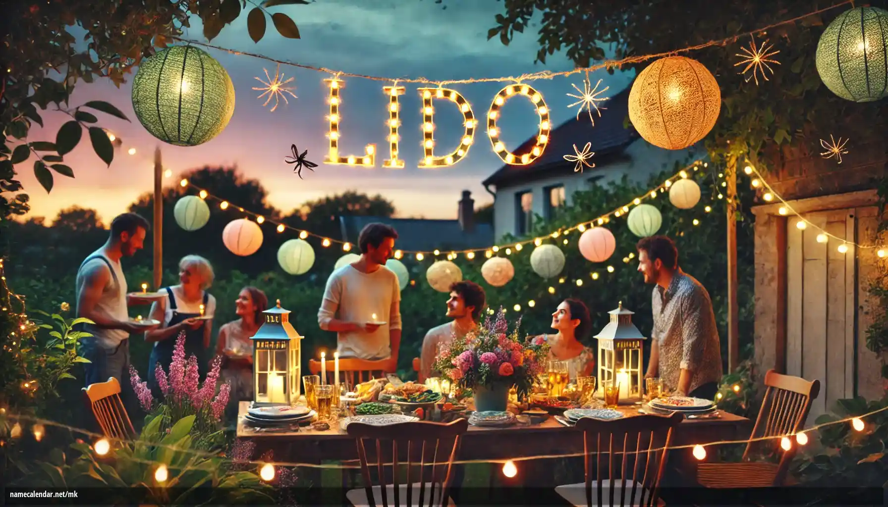 Прослава на именден и име - Lido