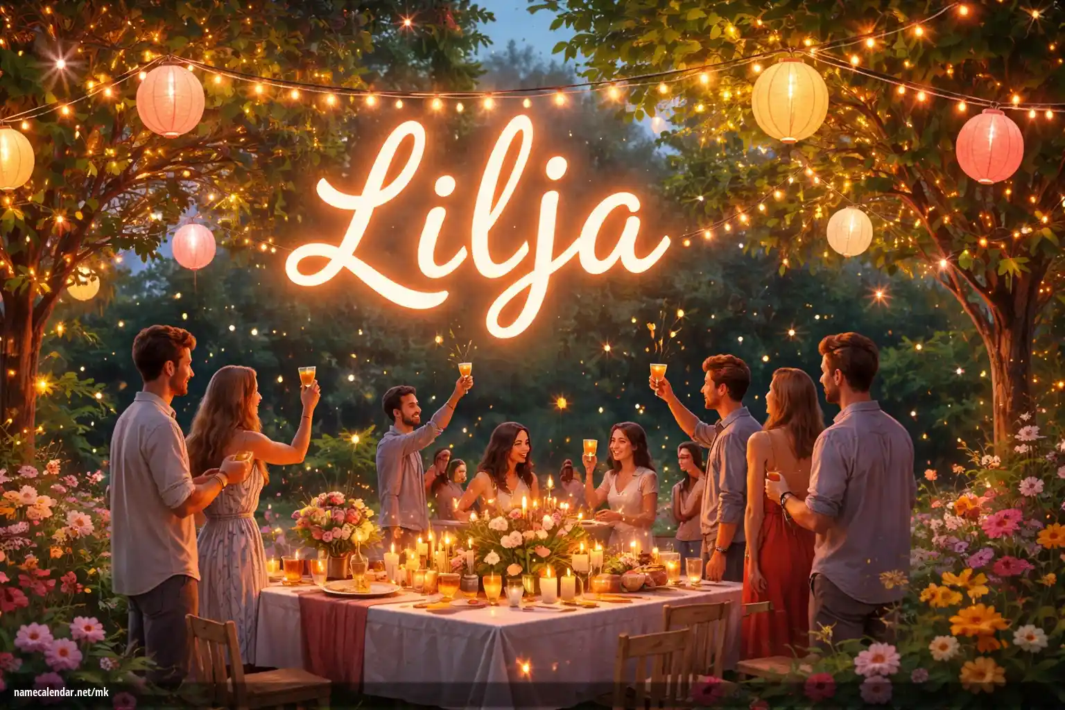 Прослава на именден и име - Lilja