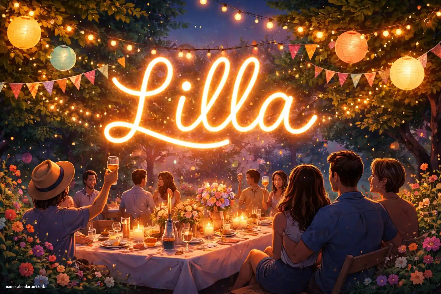 Прослава на именден и име - Lilla