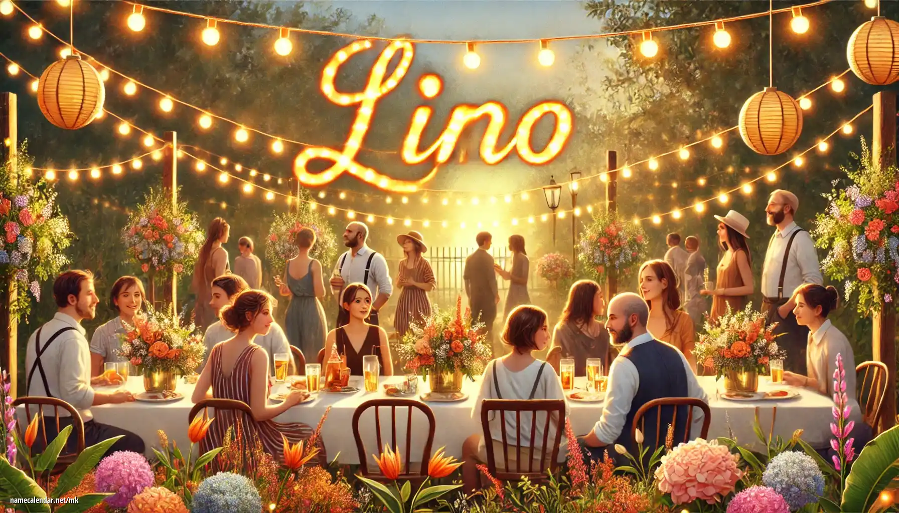 Прослава на именден и име - Lino