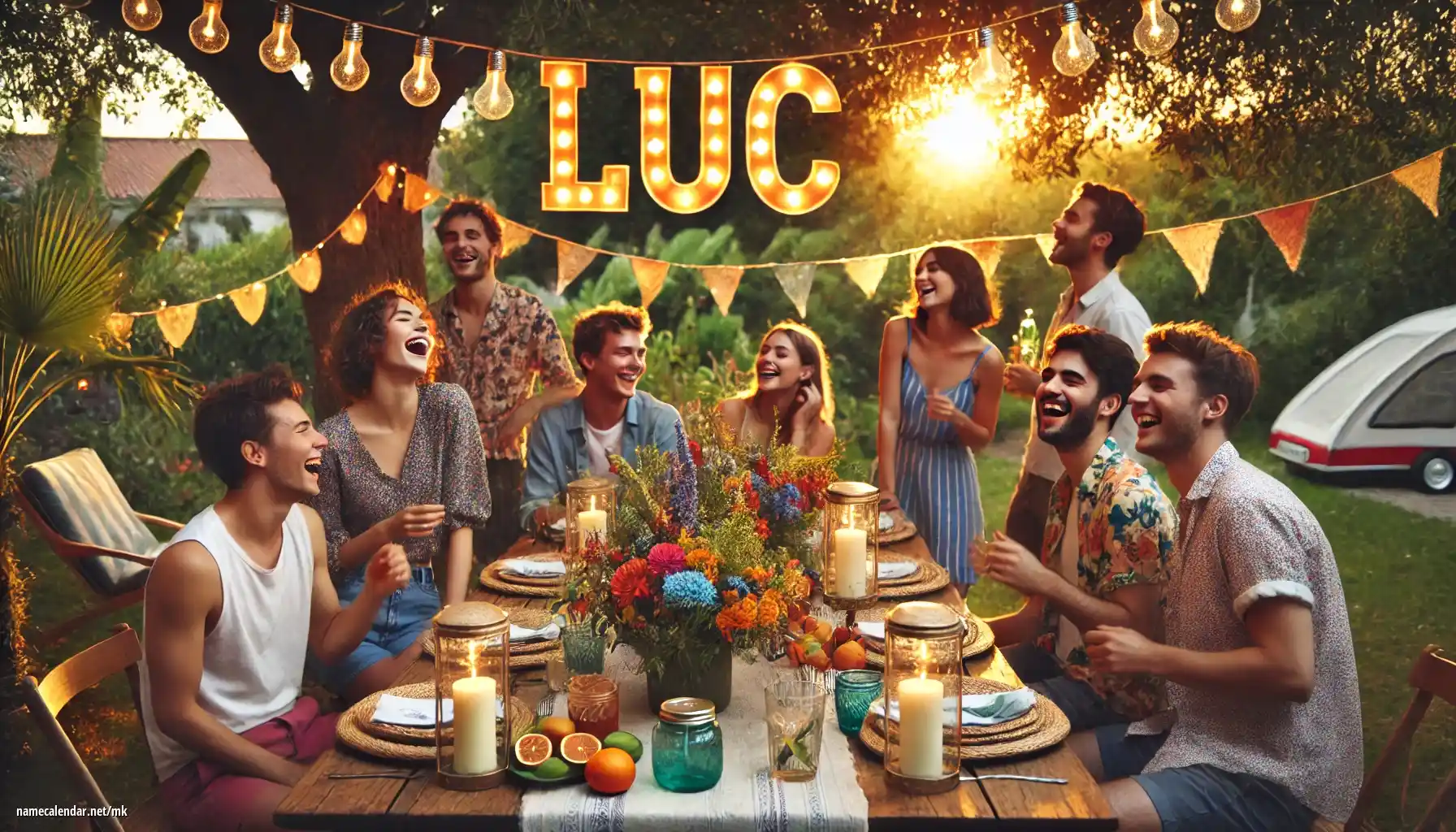 Прослава на именден и име - Luc