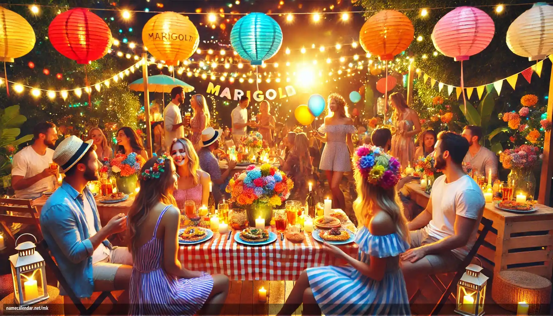 Прослава на именден и име - Marigold