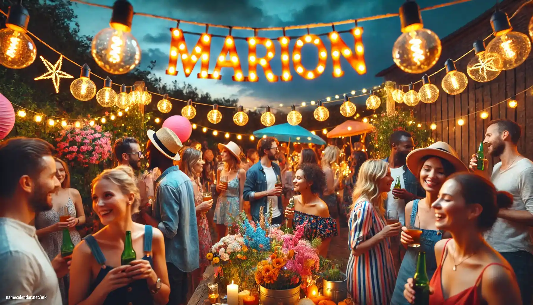 Прослава на именден и име - Marion