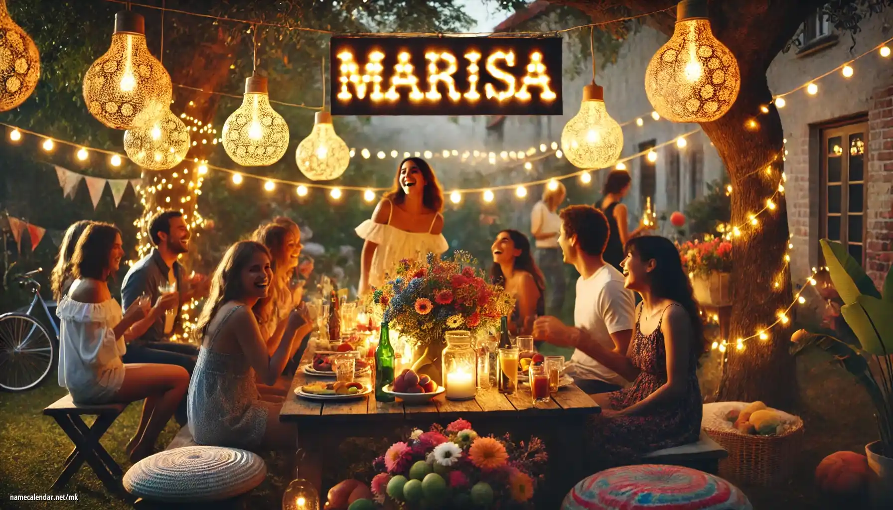 Прослава на именден и име - Marisa