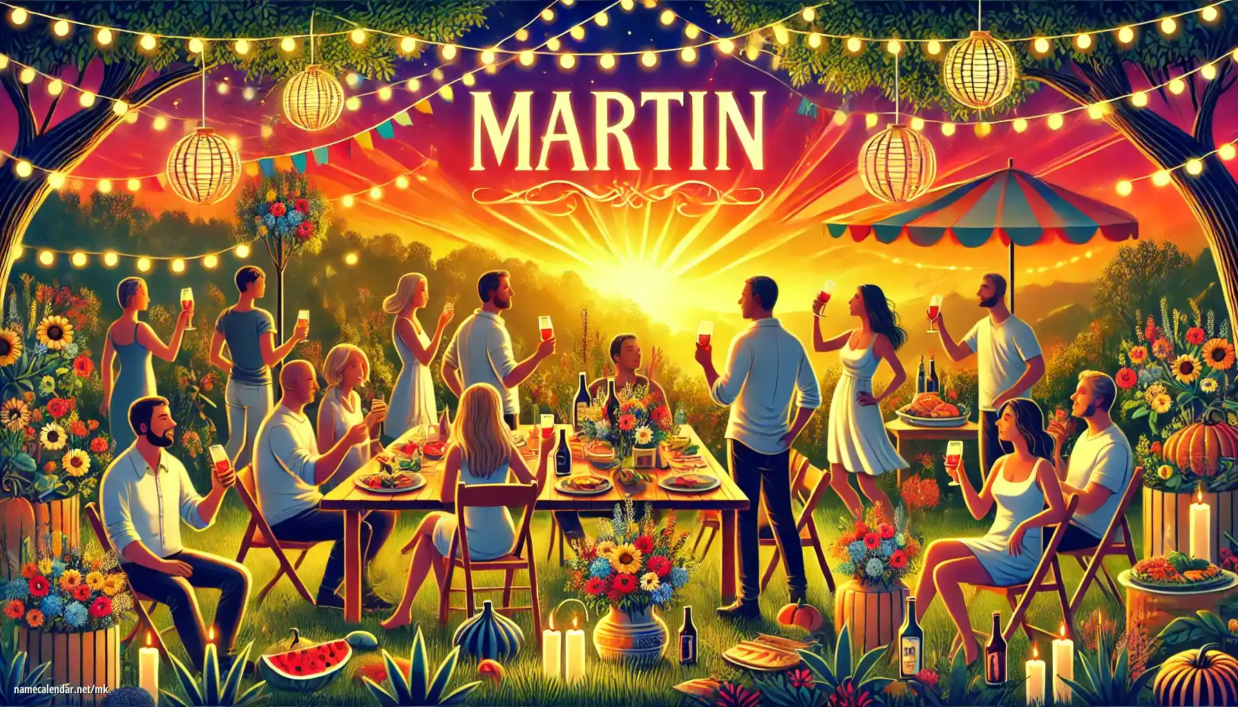 Прослава на именден и име - Martin