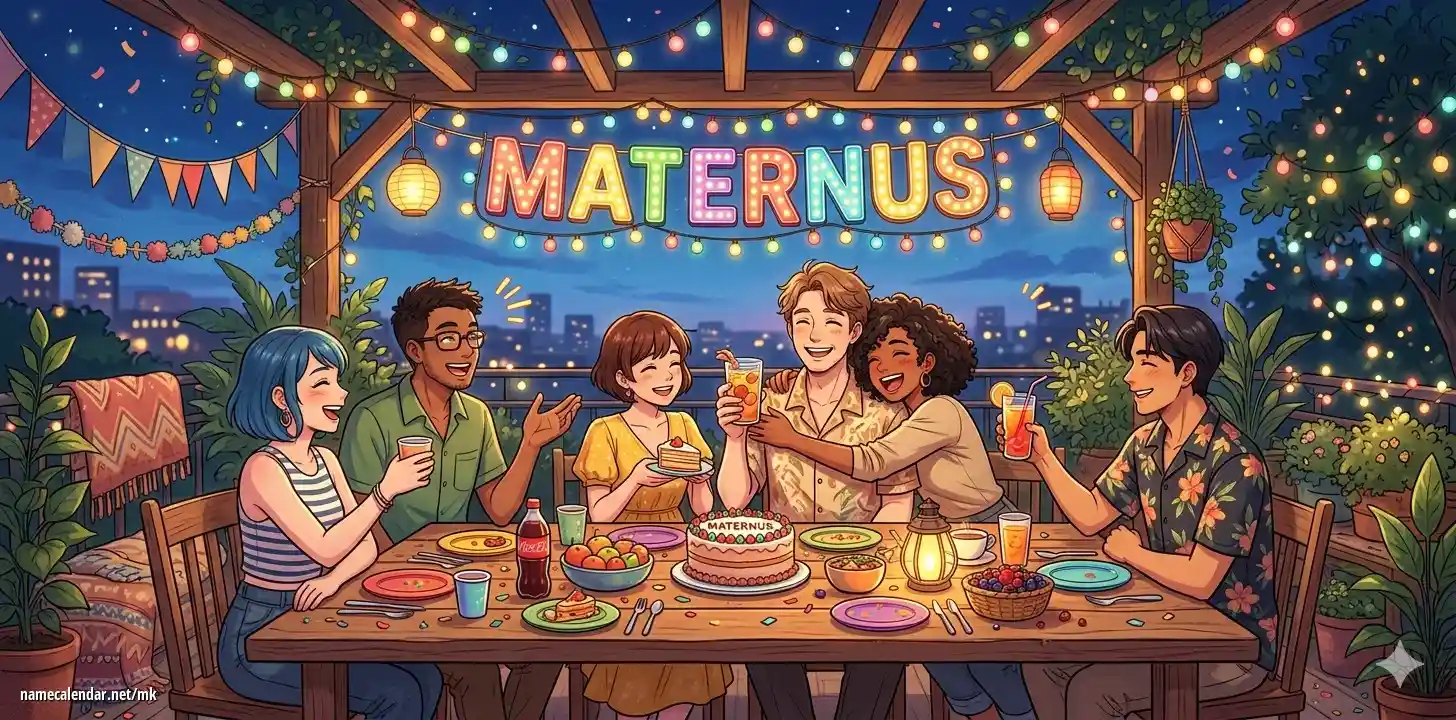 Прослава на именден и име - Maternus