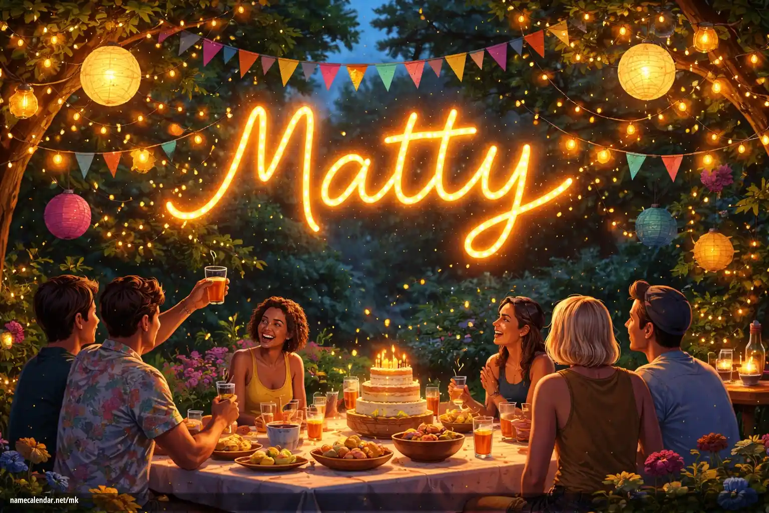 Прослава на именден и име - Matty