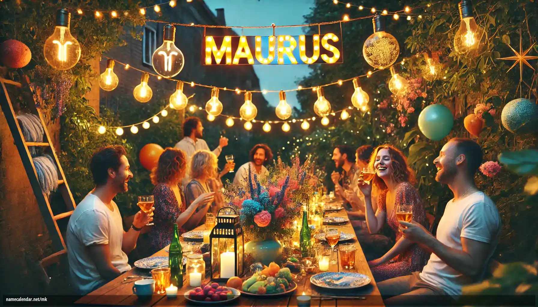 Прослава на именден и име - Maurus