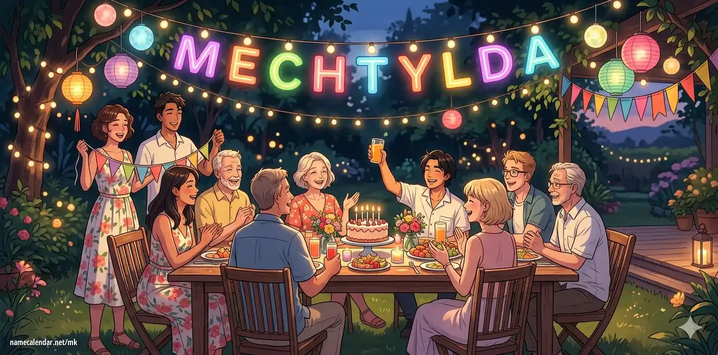 Прослава на именден и име - Mechtylda