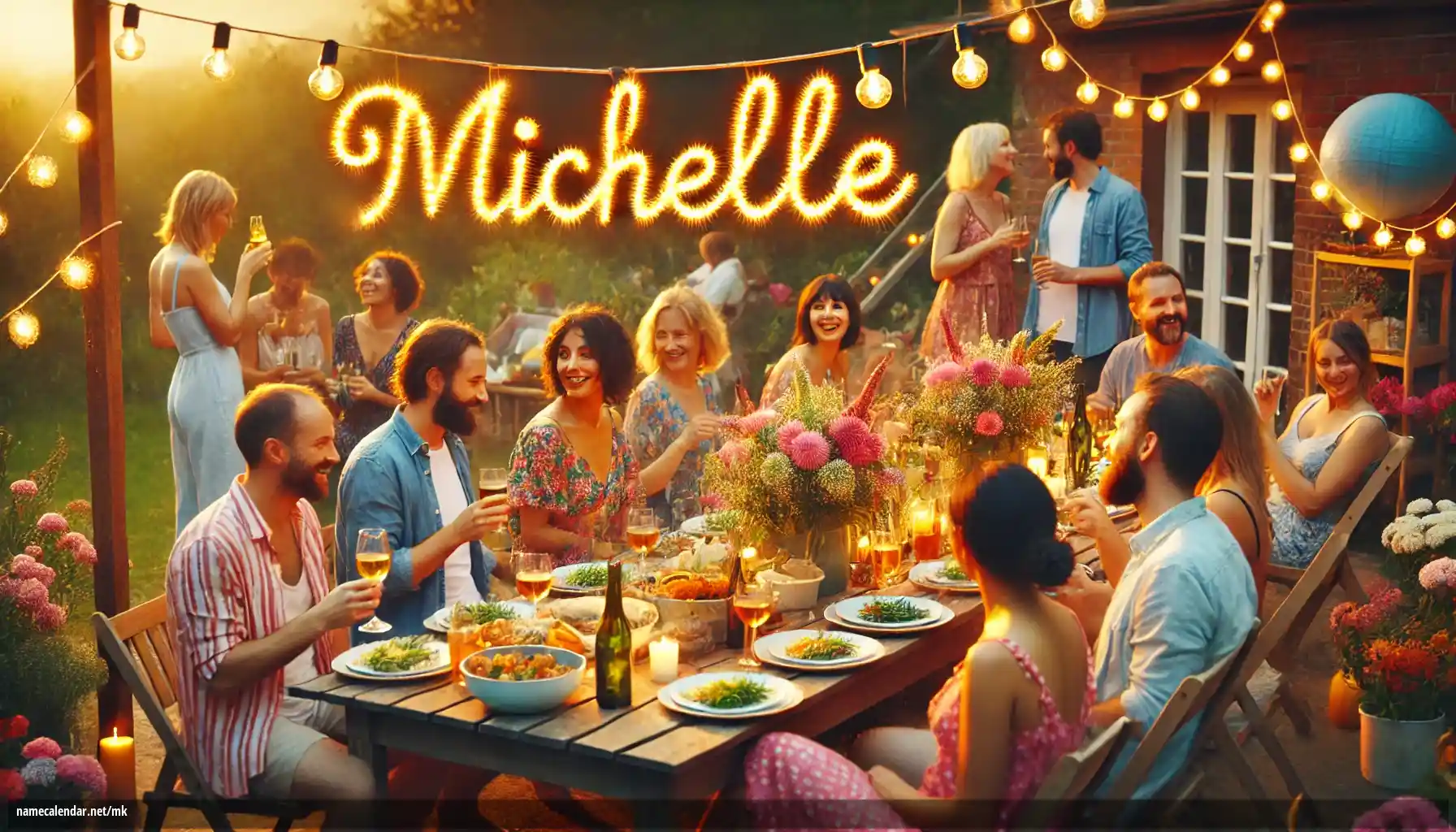 Прослава на именден и име - Michelle