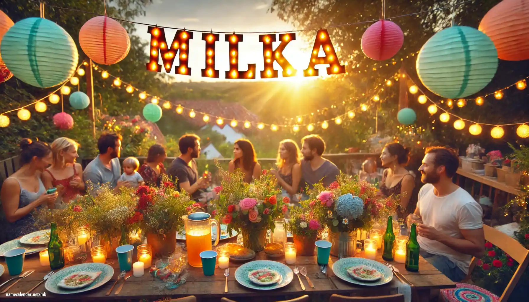 Прослава на именден и име - Milka