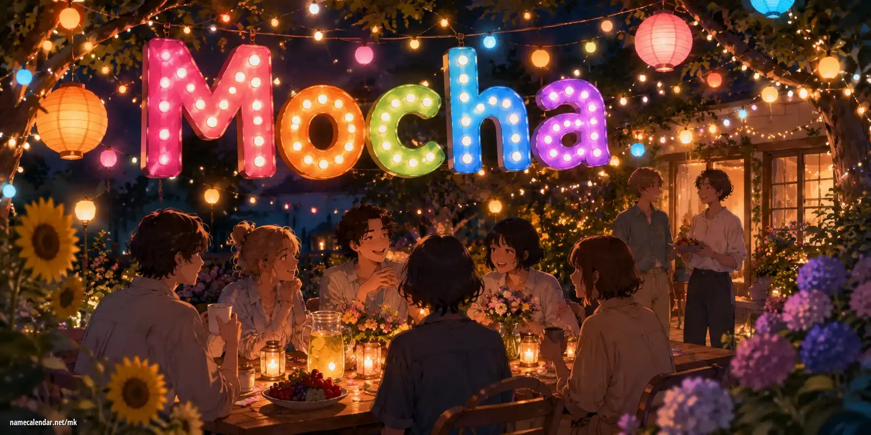 Прослава на именден и име - Mocha