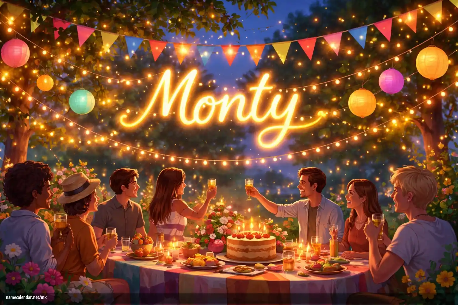 Прослава на именден и име - Monty