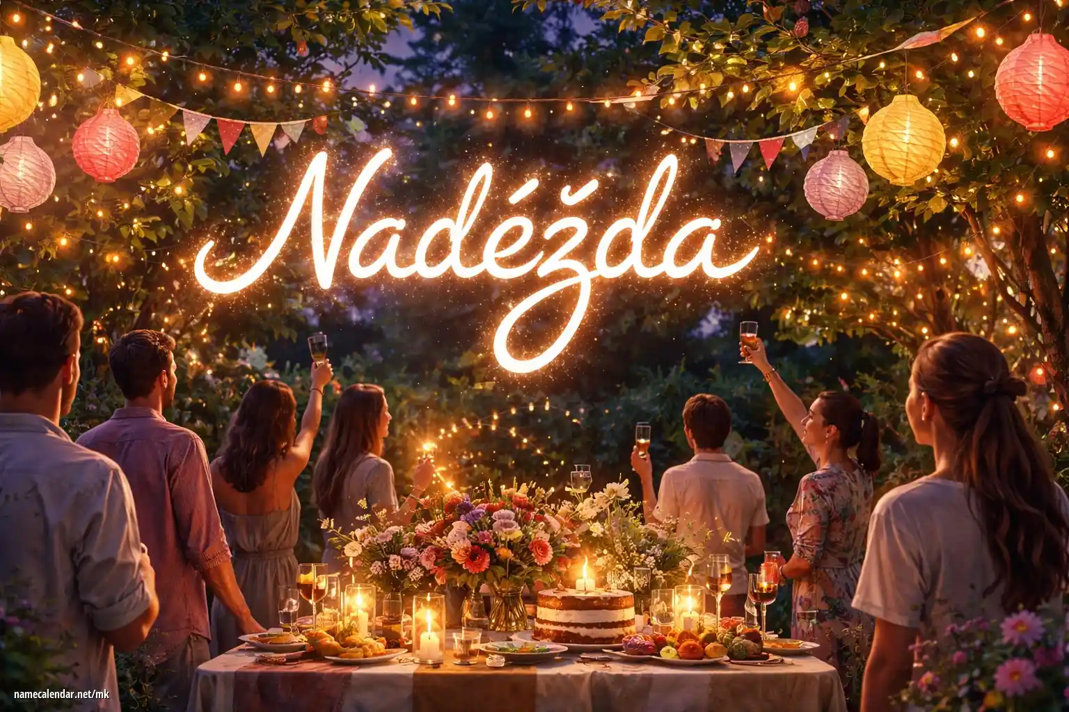 Прослава на именден и име - Naděžda