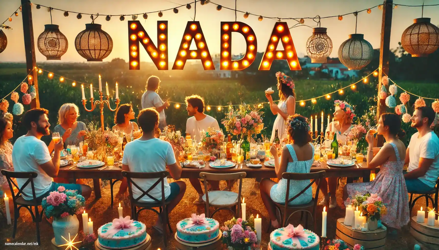 Прослава на именден и име - Nada