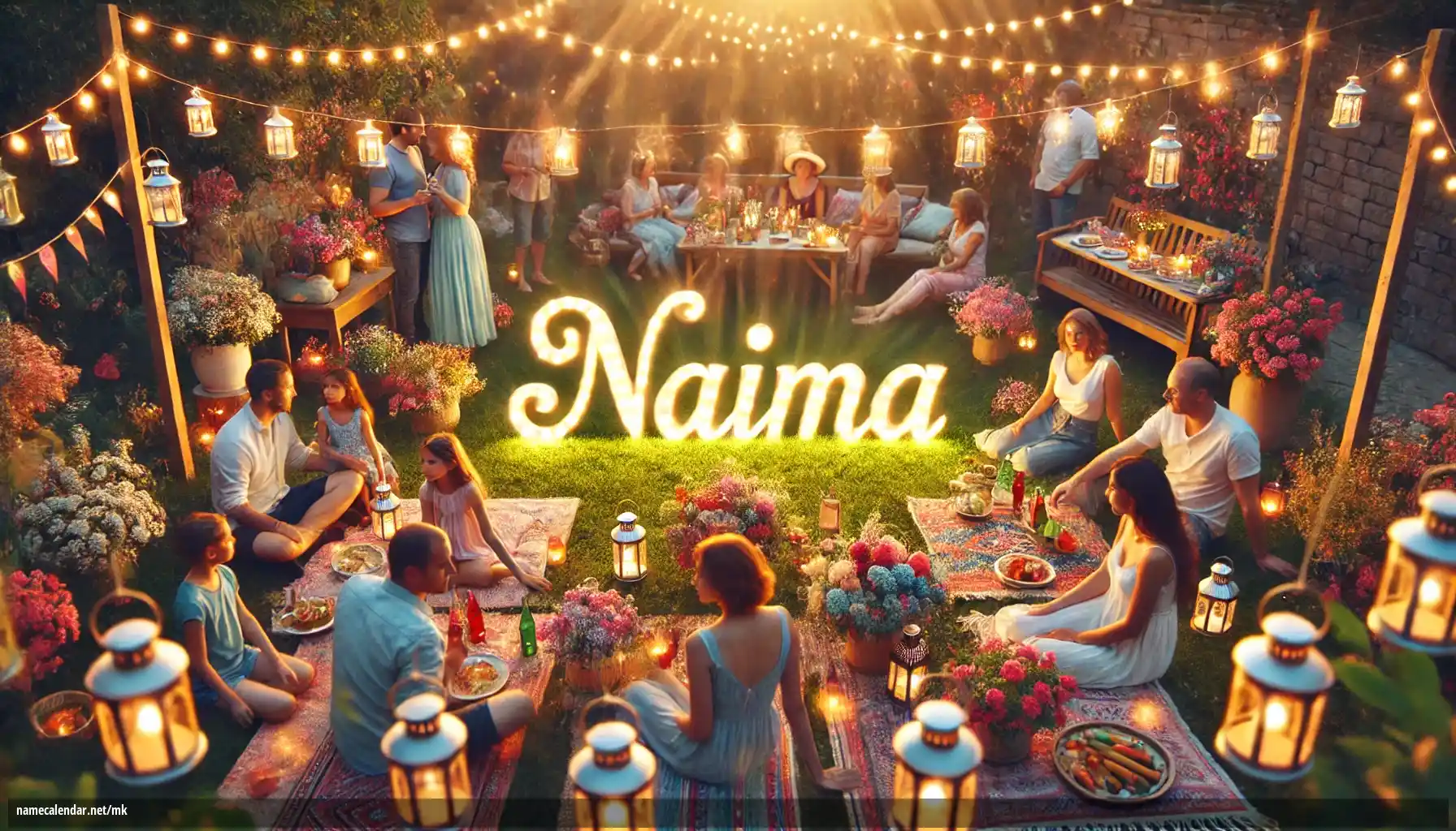 Прослава на именден и име - Naima