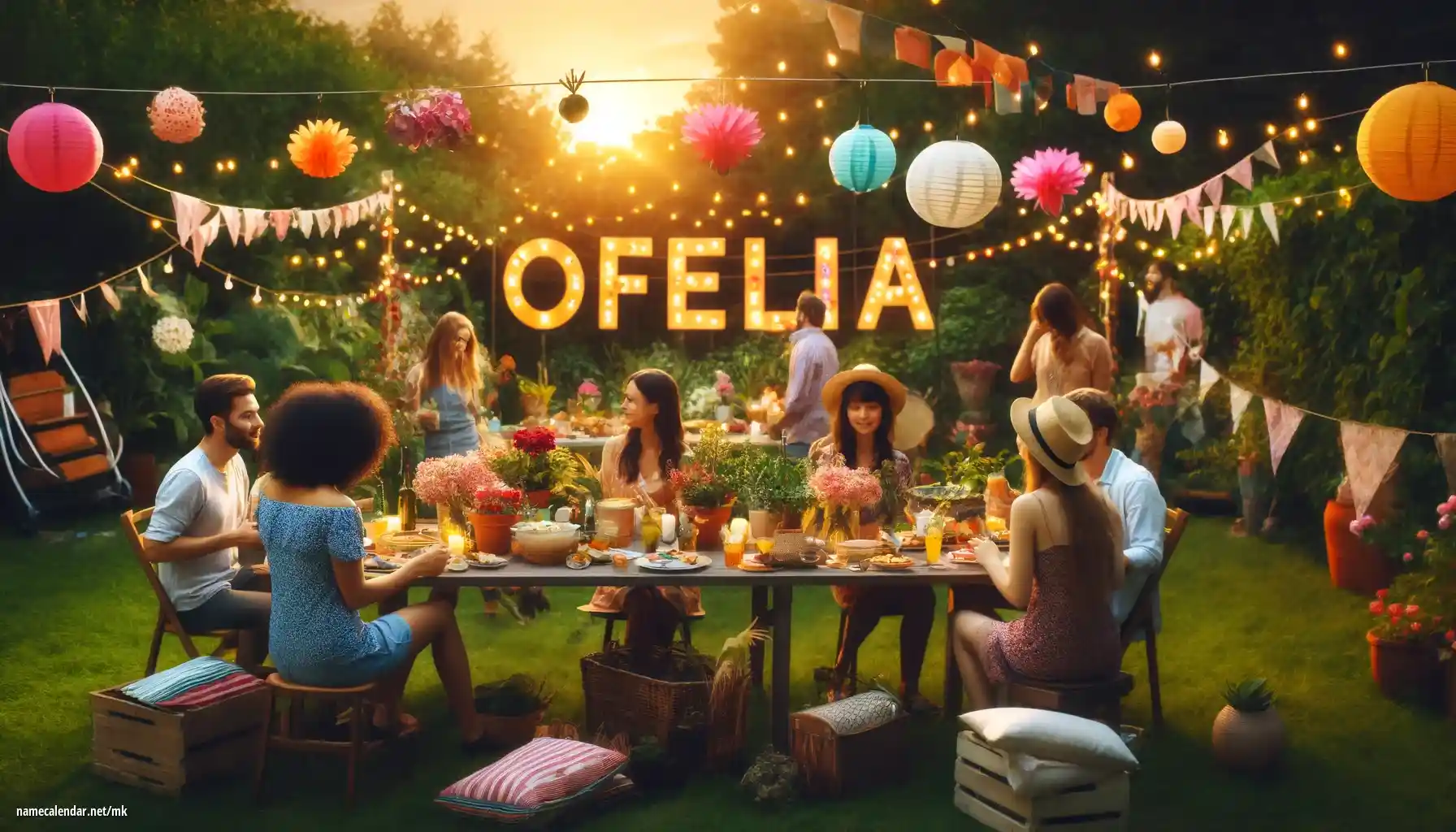 Прослава на именден и име - Ofelia