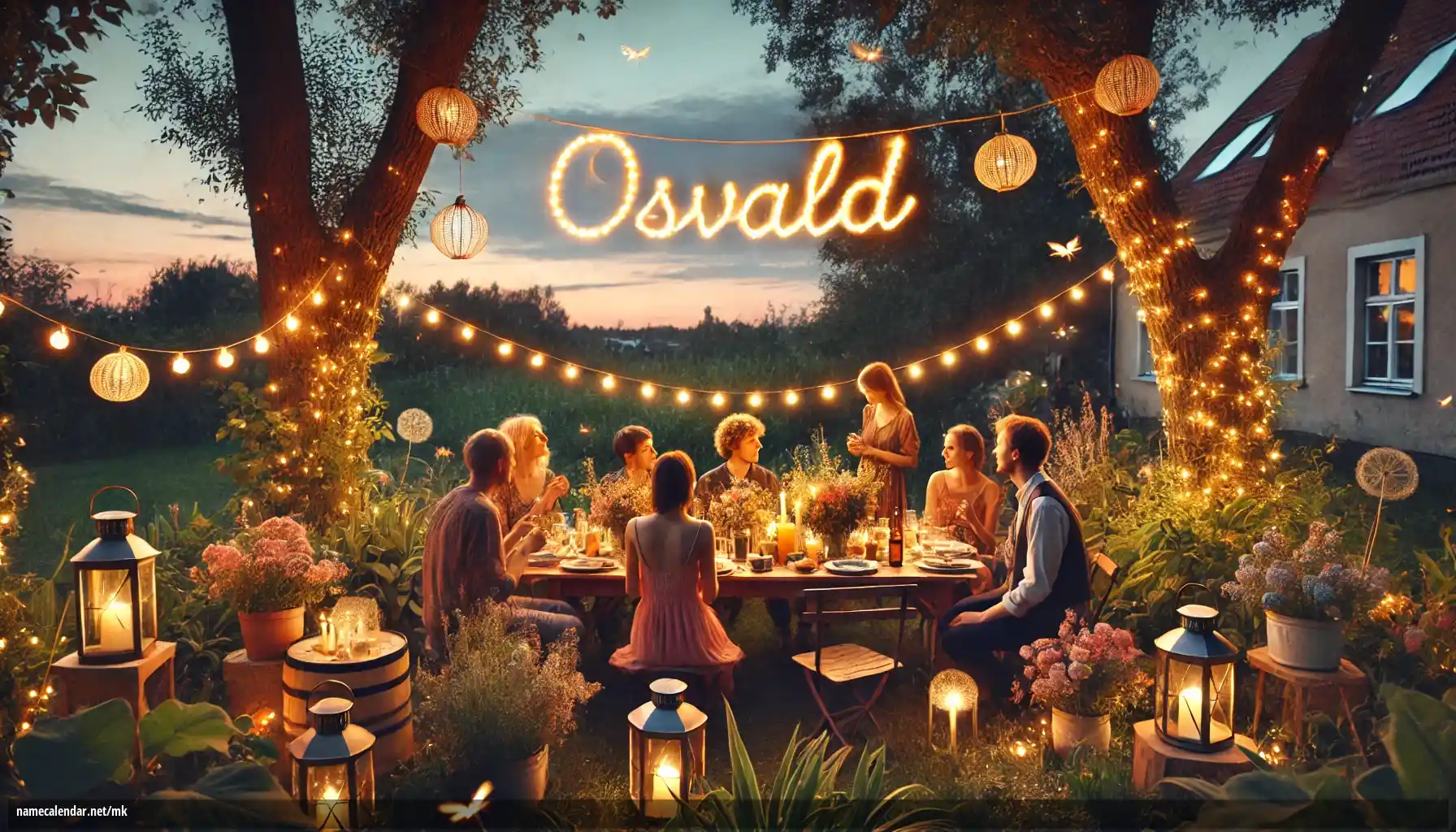 Прослава на именден и име - Osvald