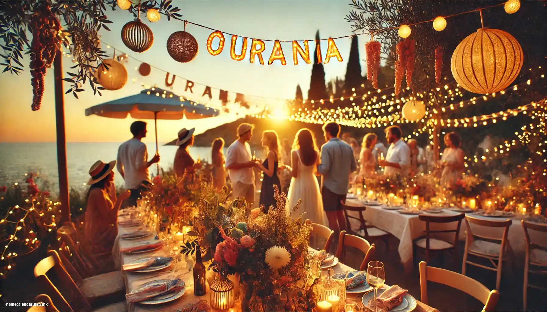 Прослава на именден и име - Ourania