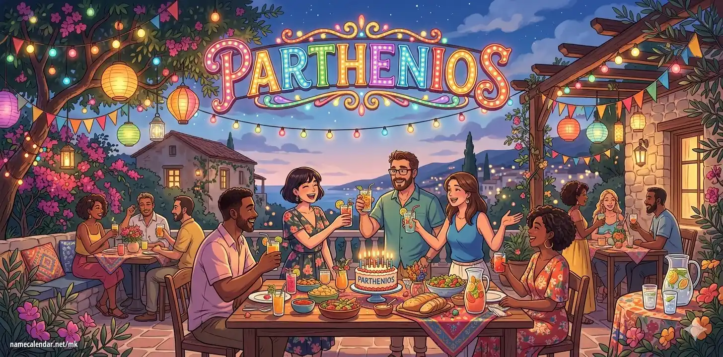 Прослава на именден и име - Parthenios