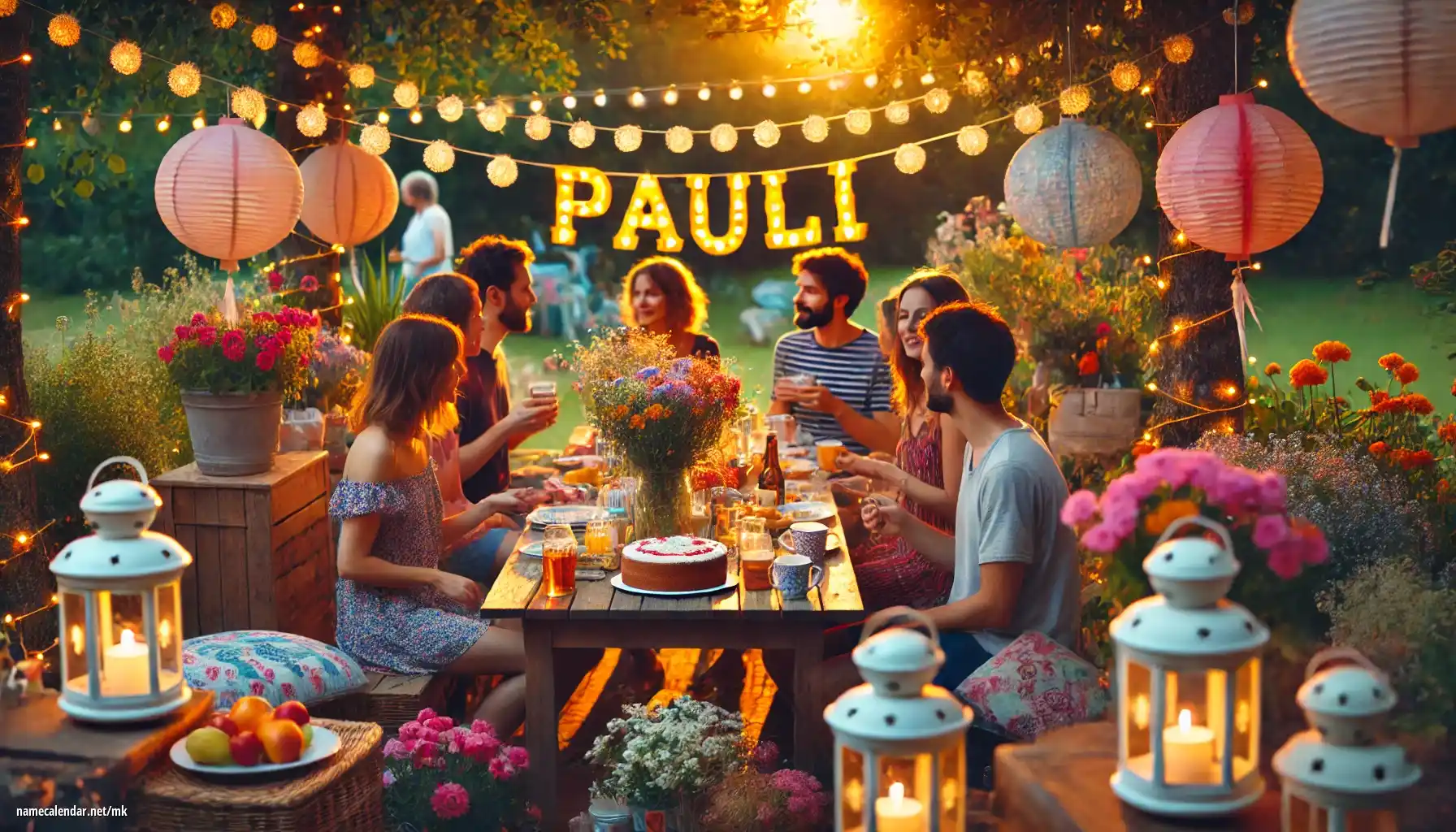 Прослава на именден и име - Pauli