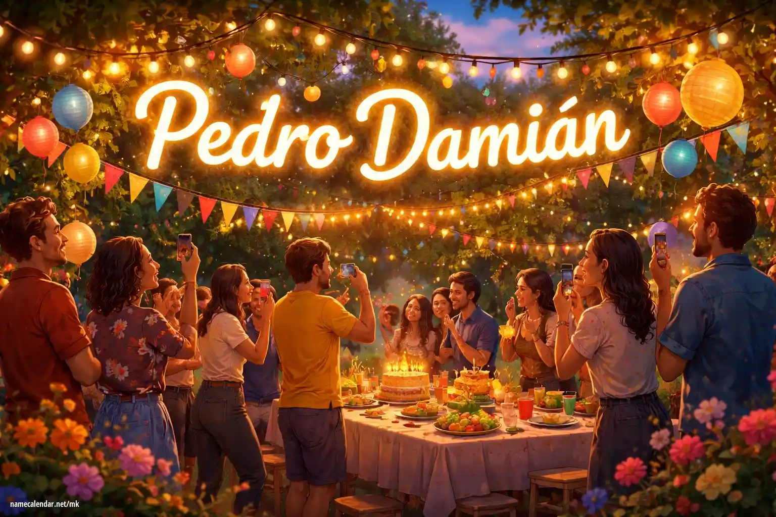 Прослава на именден и име - Pedro Damián