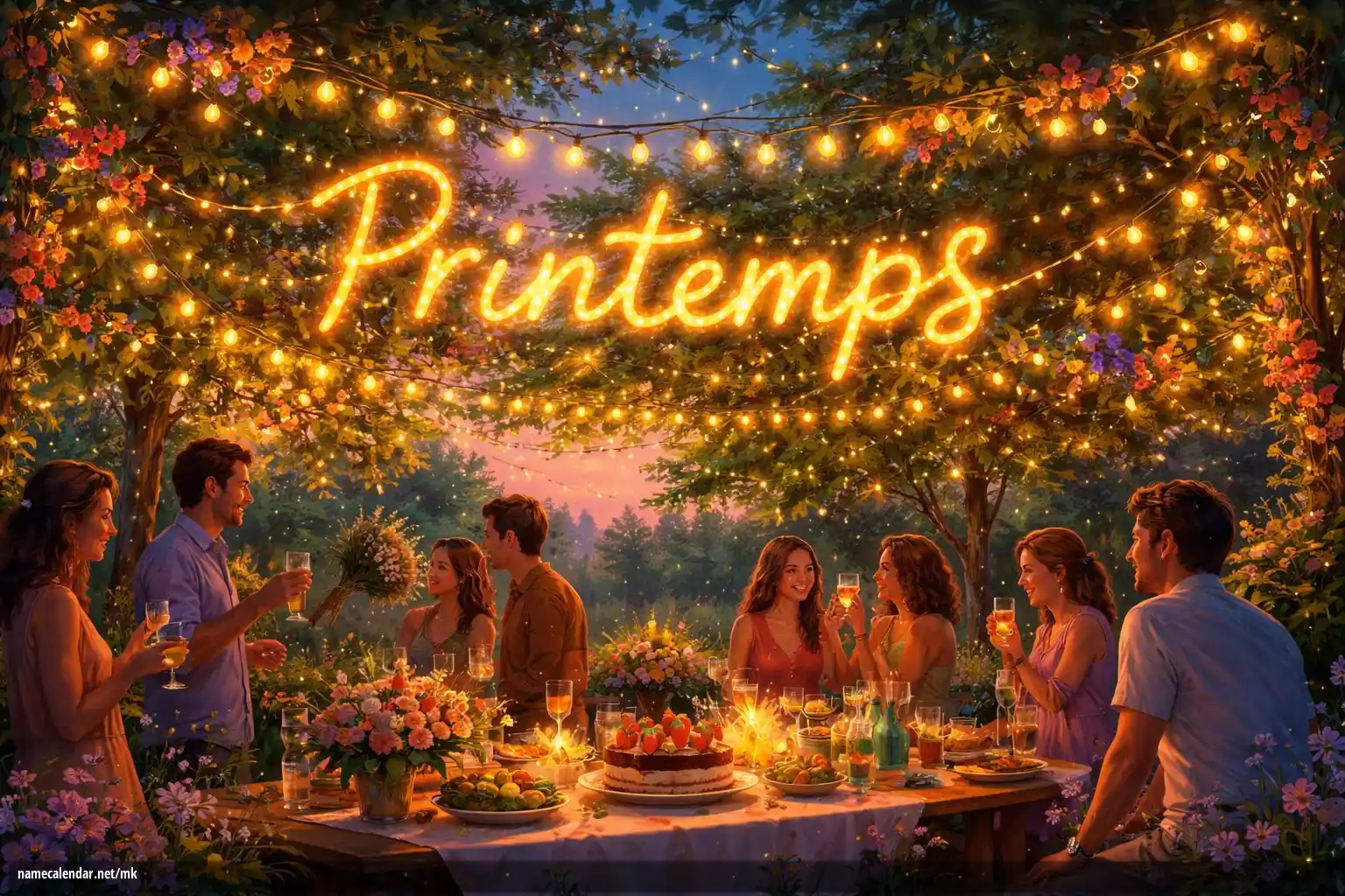 Прослава на именден и име - Printemps