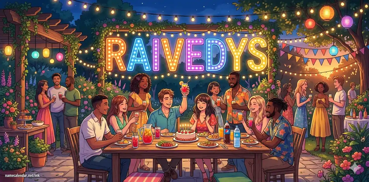 Прослава на именден и име - Raivedys