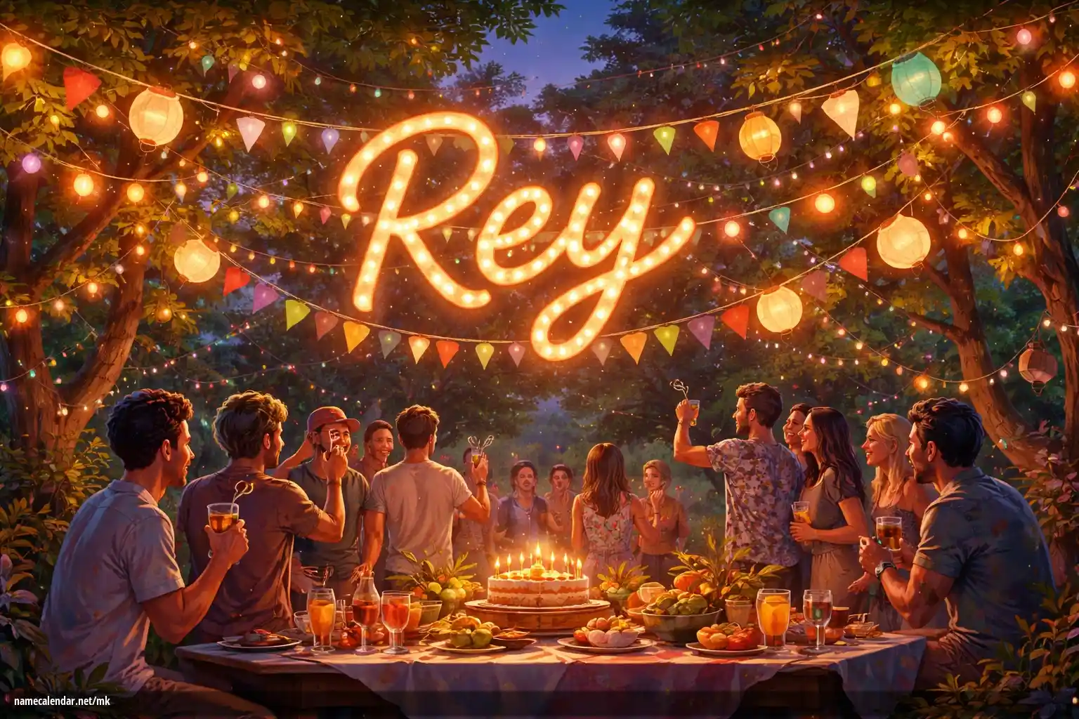 Прослава на именден и име - Rey