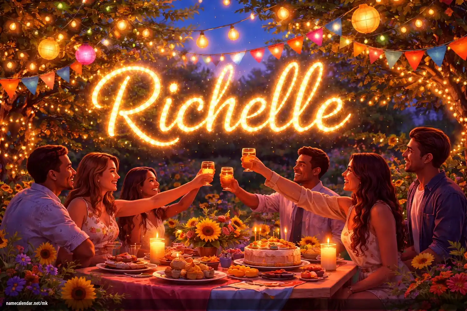 Прослава на именден и име - Richelle