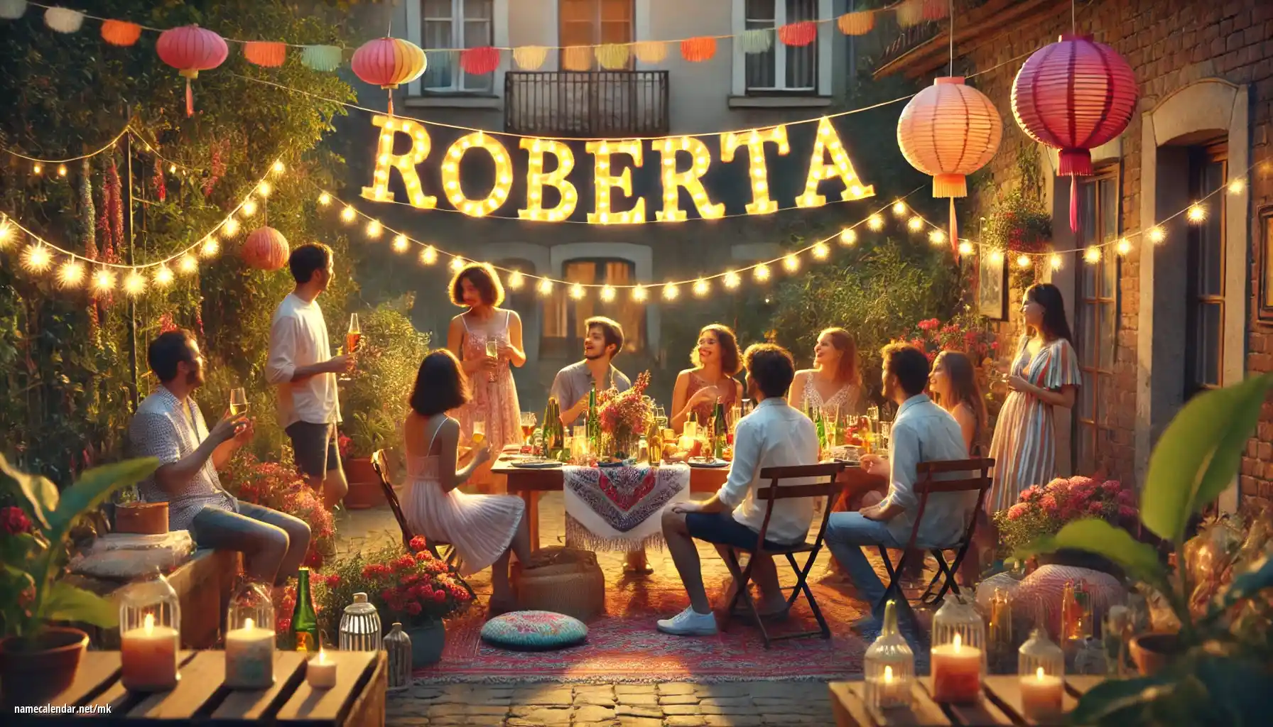 Прослава на именден и име - Roberta