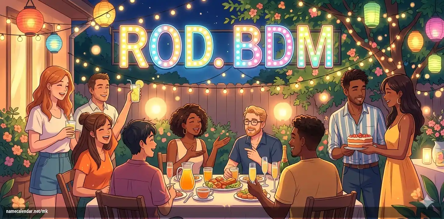 Прослава на именден и име - Rod. BDM