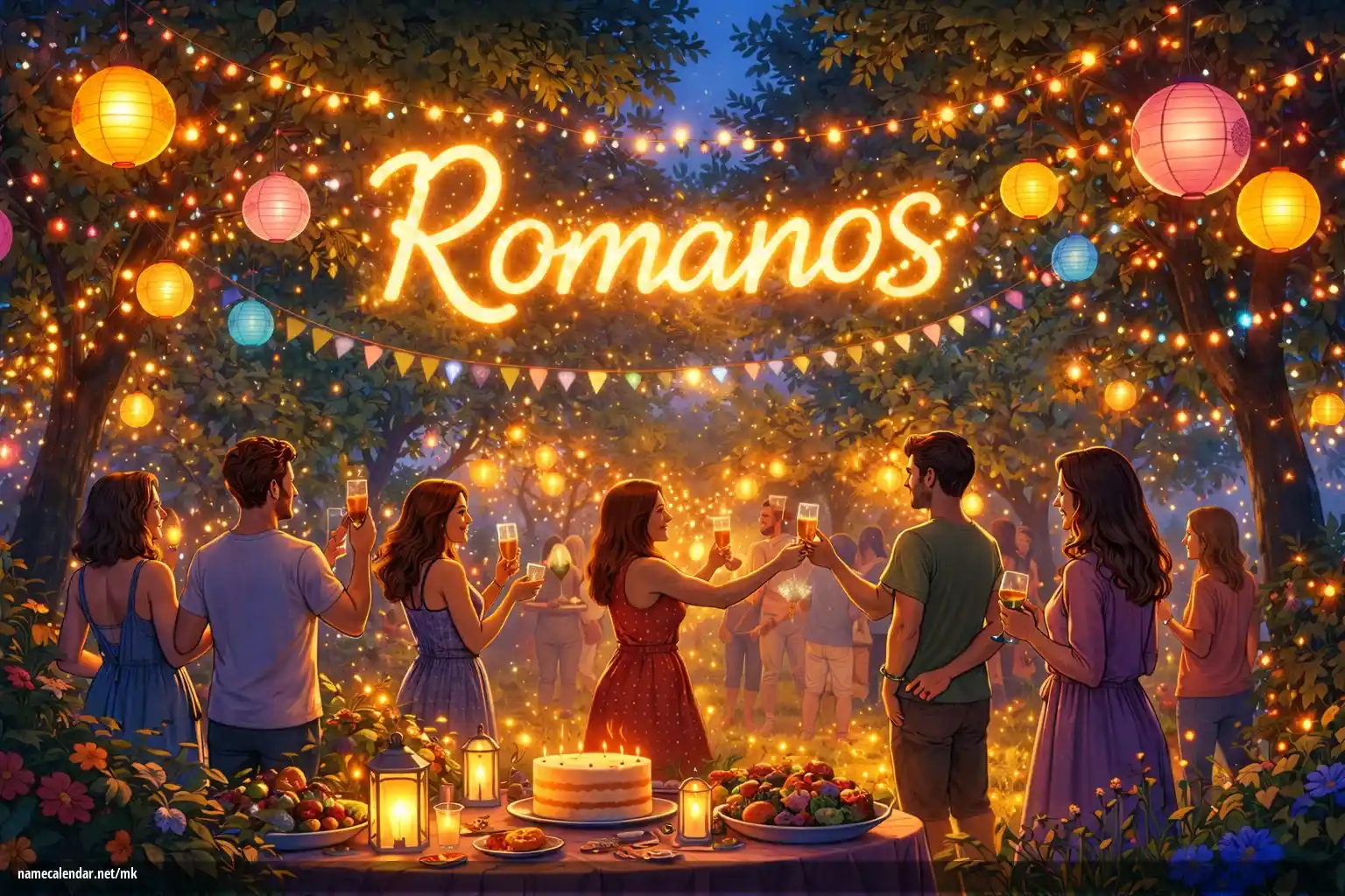 Прослава на именден и име - Romanos