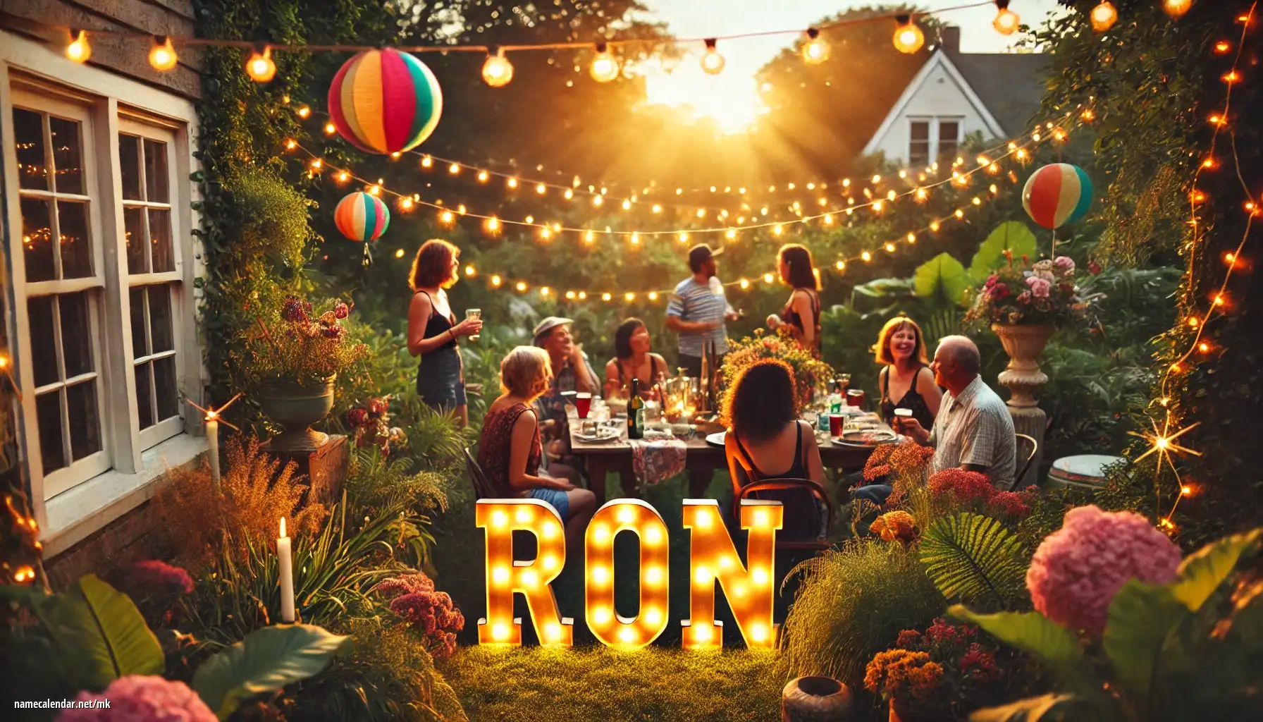 Прослава на именден и име - Ron