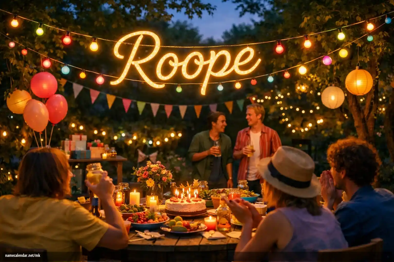 Прослава на именден и име - Roope