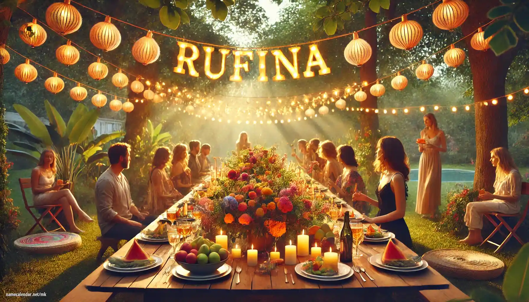 Прослава на именден и име - Rufina