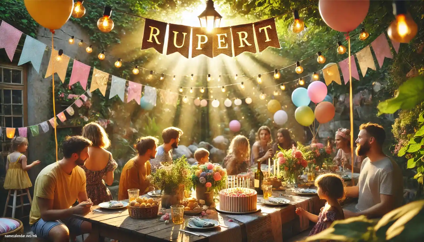 Прослава на именден и име - Rupert